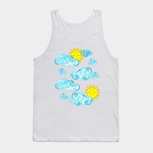 Fairytale Weather Forecast Print Tank Top